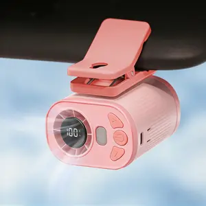 Portable Waist Fan, 4000mAh Mini Neck & Handheld Fan with 100 Speed Levels, Digital Display, Ice Cooling Technology, Wearable Belt Fan for Outdoor, High Velocity Power, LED Light