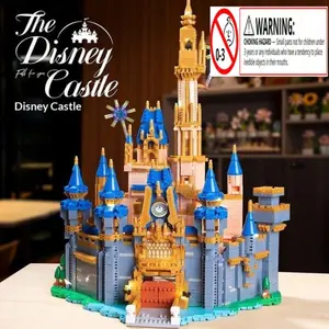 Princess Castle Building Blocks Set, Building Block Sets, Compatible Lego Bricks, Small Particle Construction Toy, Educational Gift for Girls, Birthday Present