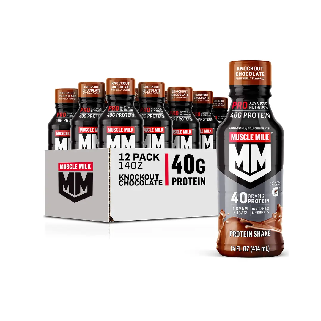 MM Pro Advanced Nutrition Knockout Chocolate 40g Protein Shake - 12/14Oz