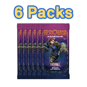 【6 Packs】Riftbound 3.0 : League of Legends Chinese UNLEASHED UNL Jumbo Booster Box/packs Cammie