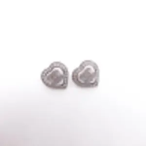 Pre-owned Chanel earring heart