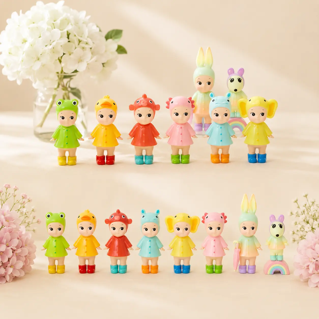 Sonny Angel I Love Rainy Day Kawaii Mini Figure | Blind Box Collectible Home Desk Decor