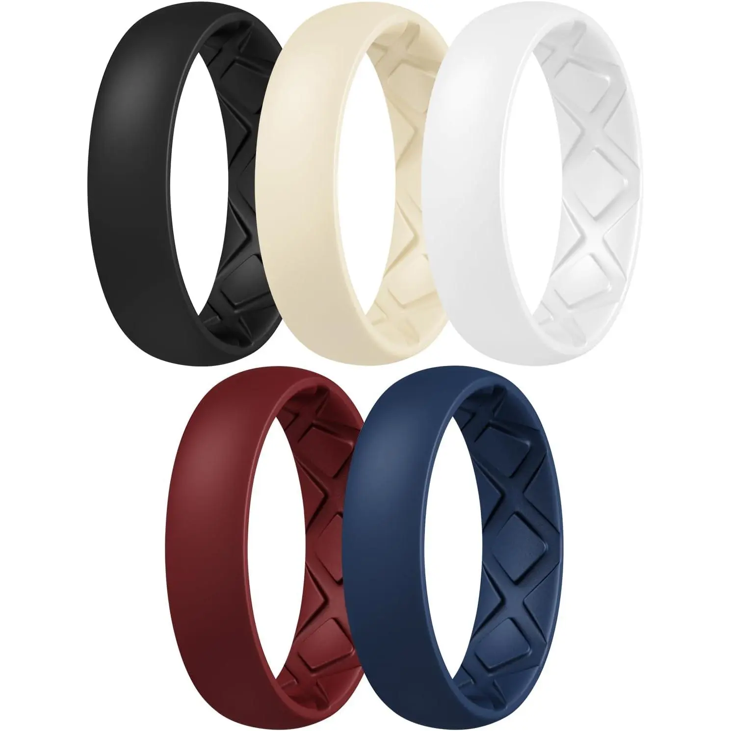 B31-Black, Nude, White, Red, Dark Blue