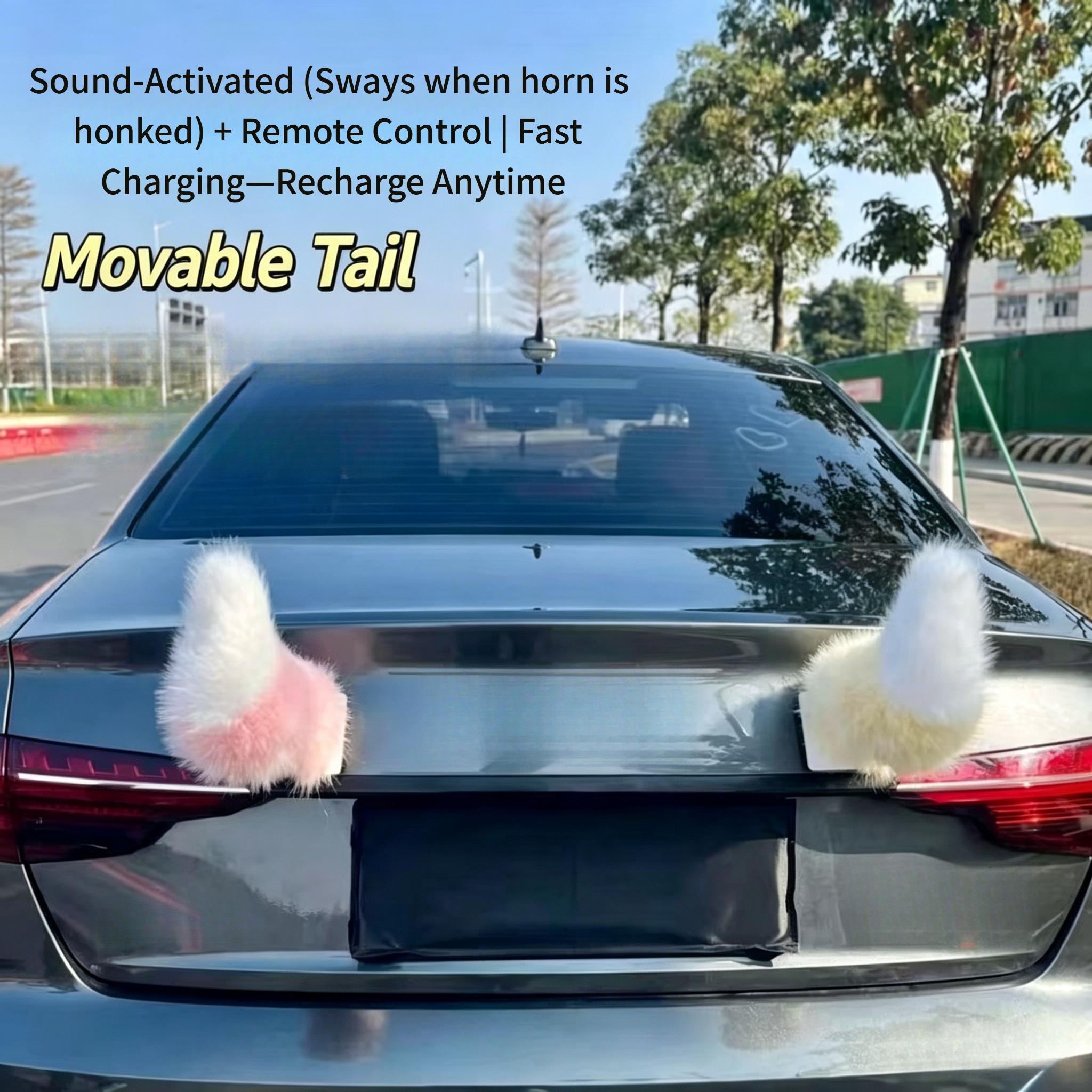 Car Tail Decoration / Electric Vehicle Rear Accent -Interactive Tail with Sound and Remote ControlCapabilities