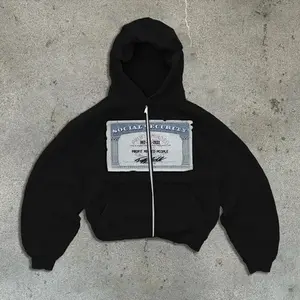 Profit-Minded Zip Up Hoodie