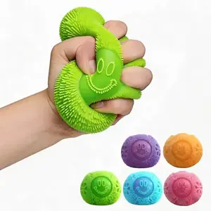 Fuzz Squeeze Ball Sensory Toy with a Velvet Texture Fidget Toys - You Can See and Feel - Stress Balls Party Favors Birthday Gifts