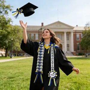 Graduation Money Lei Class of 2026 Double Braided Lei Gift Graduation Cash Gifts Pull Ideas for High School College Party Supplies  graduation sash