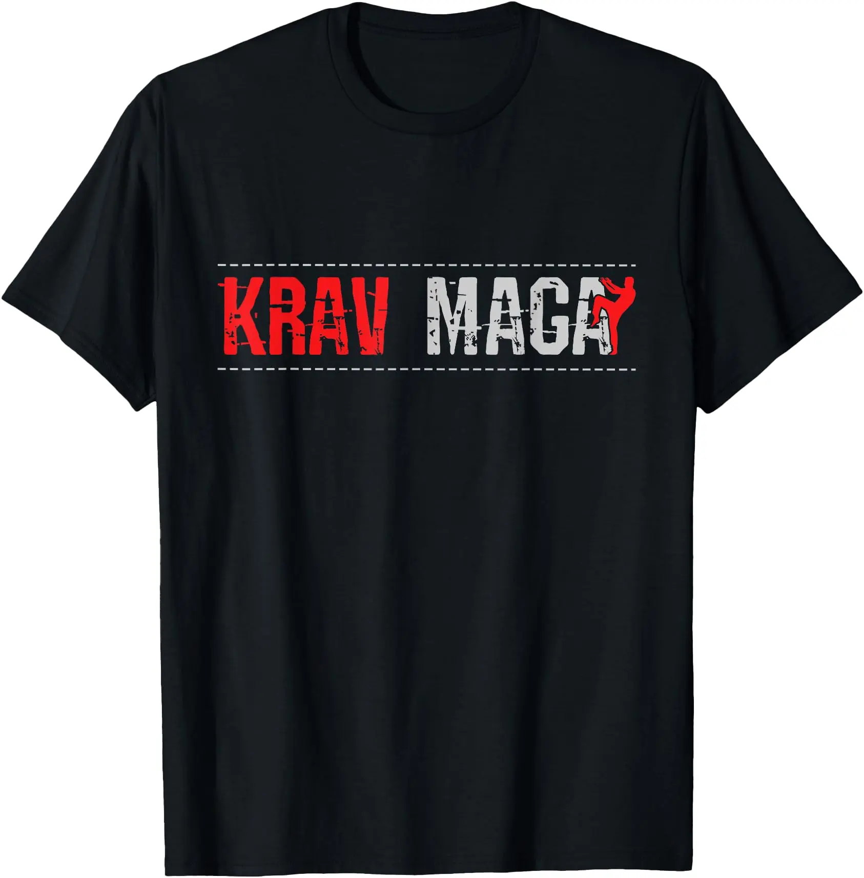 Israeli Close Combat Self Defense System Krav Maga Unisex T-Shirt Cotton Menswear Man Classic