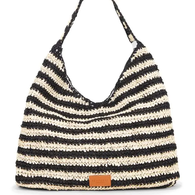 Seafolly Raffia Stripe Tote