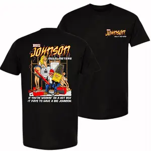 Big Johnson Multi Meters Shirt 2 Sided, Vintage Electrician Graphic Tee, Soft Cotton Blend Shirt, Retro Humor Apparel for Men and Women, Gift for Electricians, Humor Lovers, Dad or Husband, Gift For Him And Her