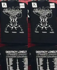 Youth & Adult Destroy Lonely Antagonist 2.0 Tour Merch T-shirt Play Carti Vintage Rap Shirt Tour Outfit Gift For Fan TEBYB EZO