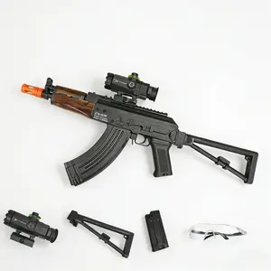 Electric Automatic Game Toy Launcher,with a non-removable orange muzzle