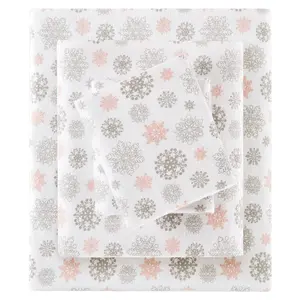 3&4 Piece Sheets Set - Cozy Flannel Warm Cotton Sheet - Ultra Soft Cold Weather Bedding Set - Available in a variety of prints