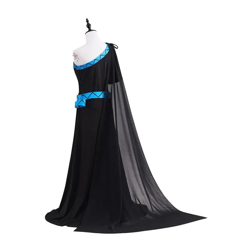 Anime Hades Megara Cosplay Costume Robe Ball Gown Hercules Costume ...