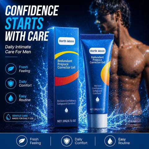 Men's Intimate Care Gel – Gentle Daily Care, Lightweight Formula, Fresh & Comfortable Feeling
