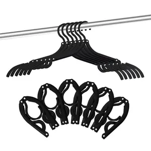 12Pcs/Set Travel Hangers,Cruise Ship Essentials,Portable Folding Clothes Hangers,Travel Accessories,Foldable Clothes Drying Rack,Christmas Party Gifts,Hand Tools Kits