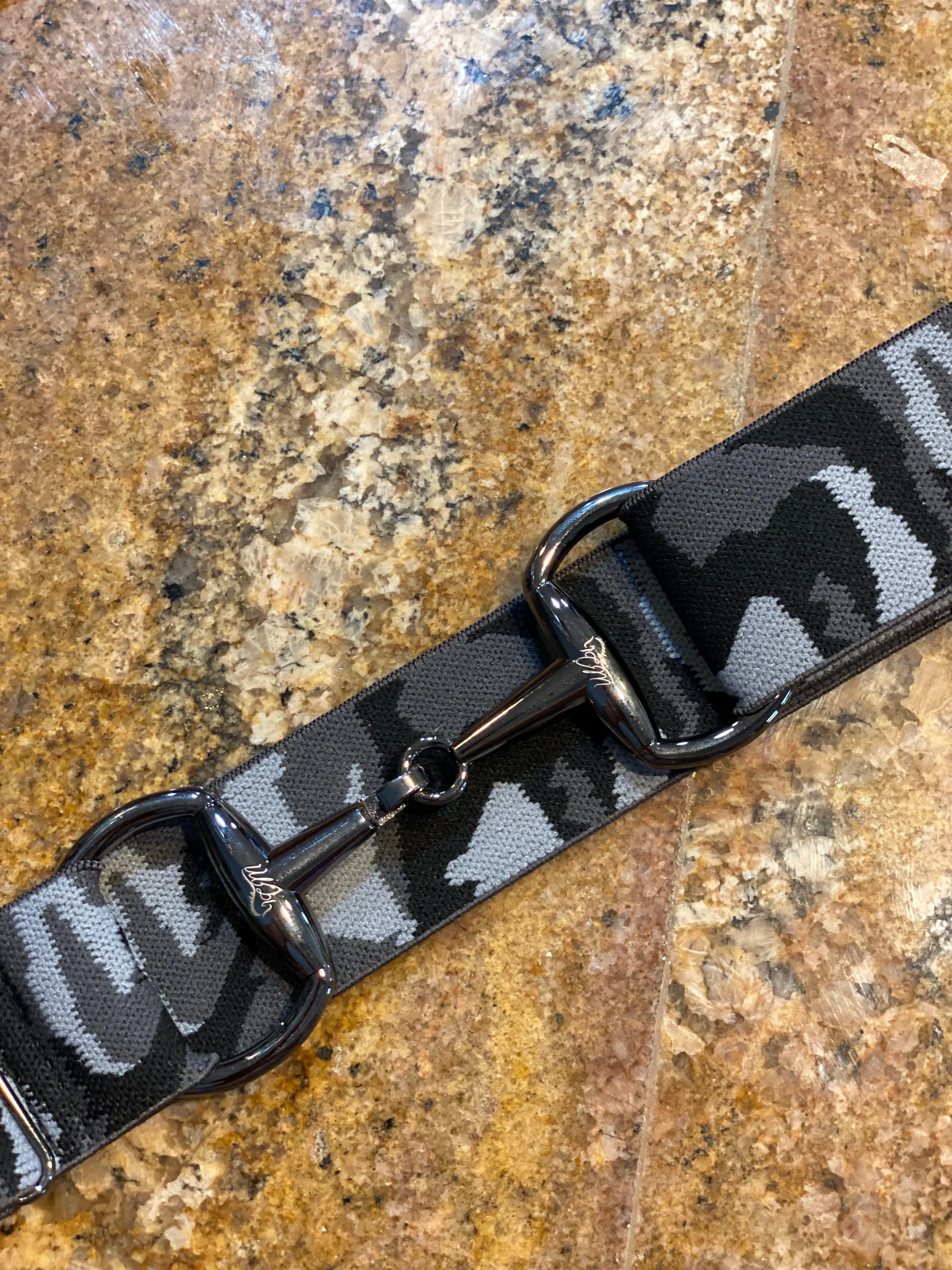 Black Camo with gun metal