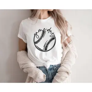 Game Day Shirt, Baseball Game Day Shirt, Sports Game Fan Shirt, Sports Shirt For Women, Sporty Mom Shirt, Play Ball Shirt