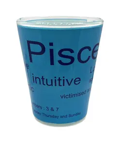 Pisces Shot Glass 2 Oz