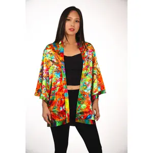 Rainbow Forest Kimono