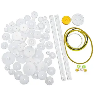 75 Type Plastic Crown Gear Single Double Reduction Worm Gear Original Version