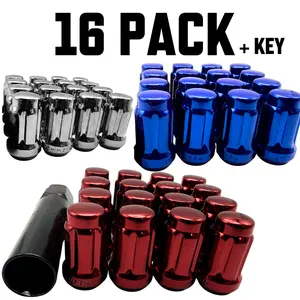M12x1.25 Tapered Spline ATV UTV Lug Nuts for Segway Snarler Fugleman Villain