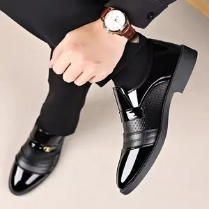 Casual business formal leather shoes, men's height-increasing leather shoes, high-quality and comfortable office shoes, luxury men's shoes