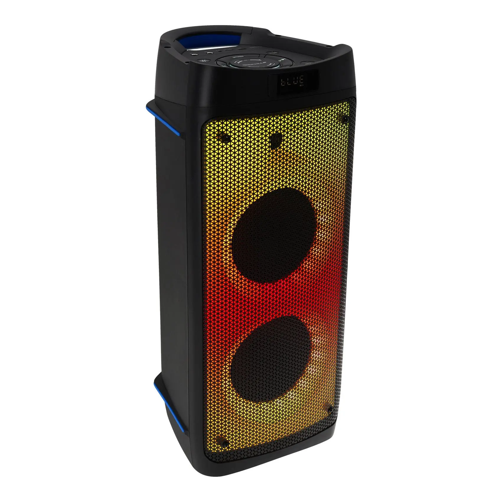 BASS PARTY 65 Portable Bluetooth Stereo Speaker, Boxed Audio Device for On-the-Go Entertainment