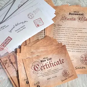 Personalized letter from Santa