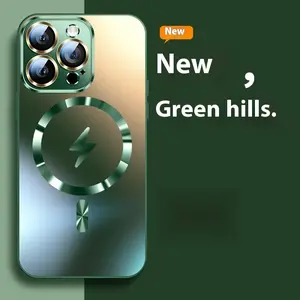 cool gadgets The Glass Feel, Without The Bulk!  Ultra-Thin Matte Case for iPhone 17/16/15 Pro Max | MagSafe Compatible & Includes Screen Protector ️portable chargers Protective Cellphone Casing Shockproof