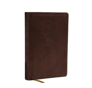 NRSV Catholic Edition Gift Bible, Brown Leathersoft (Comfort Print, Holy Bible, Complete Catholic Bible, NRSV CE): Holy Bible Imitation Leather – March 3, 2020, Christian Bibles Books