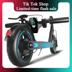 [New Year Gifts] Electric Scooters 500W Peak Adult Electric Scooter, 16/22/28 MPH Top Speed, 10'' Tires,21/28 Miles Long Range, Portable E Scooter for Adults and Teens Folding Powerful Foldable Foldable Scooter