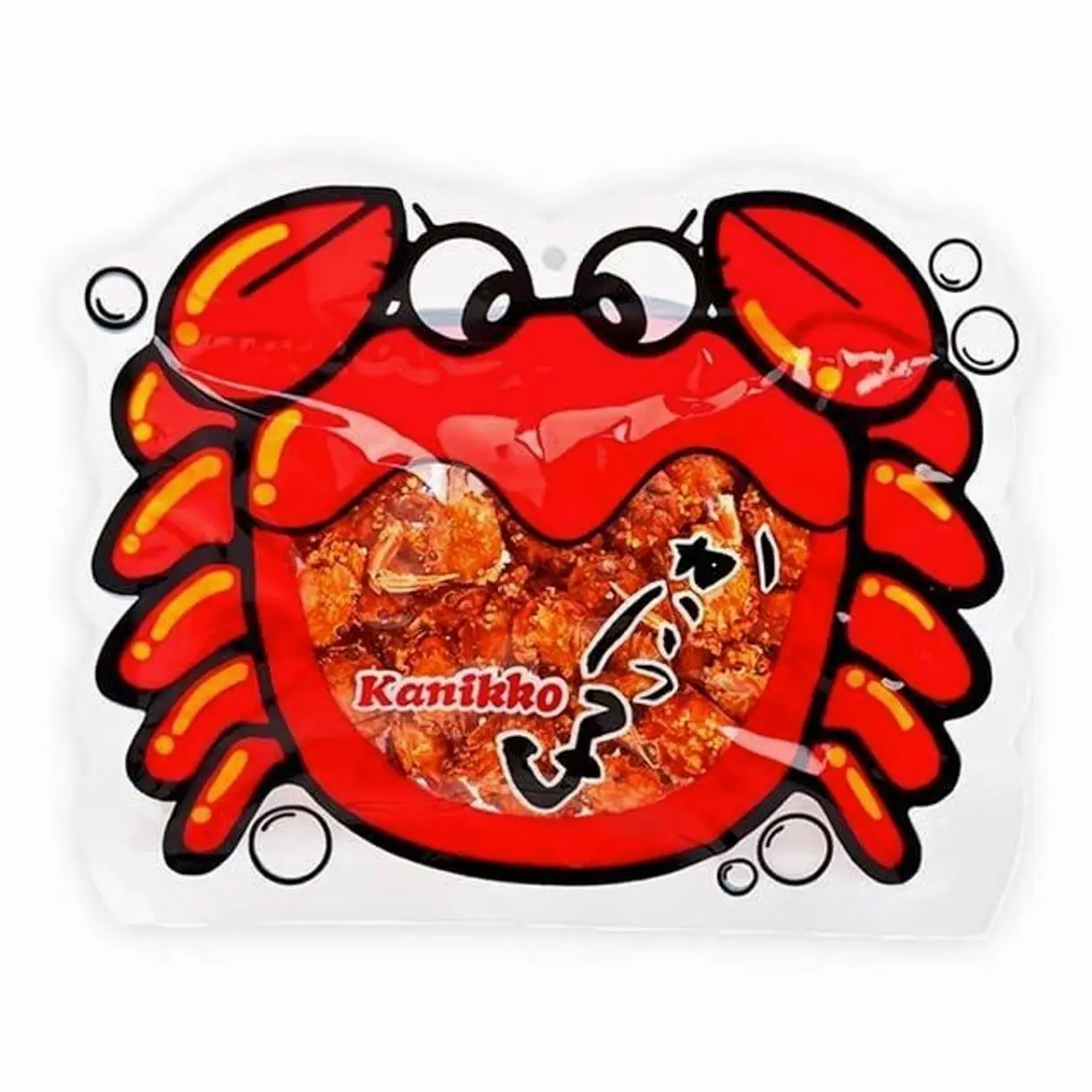 UMAYA - Okabe Kanikko - Ready To Eat Fried Japanese Baby Crabs - With A Hint Of Sweet Honey and Savory Seasonings - Crunchy Gourmet Snack From Japan - Individual 2.3oz (65g) Snack Size Bag - Pack of 1