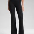 CRZ YOGA Softretch No Front Seam Flare Leggings 29"/31''/33" - High Waist Womens Yoga Pants Lounge Buttery Soft Comfy Casual