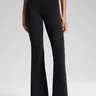 CRZ YOGA Softretch No Front Seam Flare Leggings 29"/31''/33" - High Waist Womens Yoga Pants Lounge Buttery Soft Comfy Casual