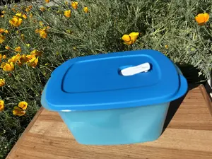 Micro flash rectangular 2.3 litros Azul/Blue