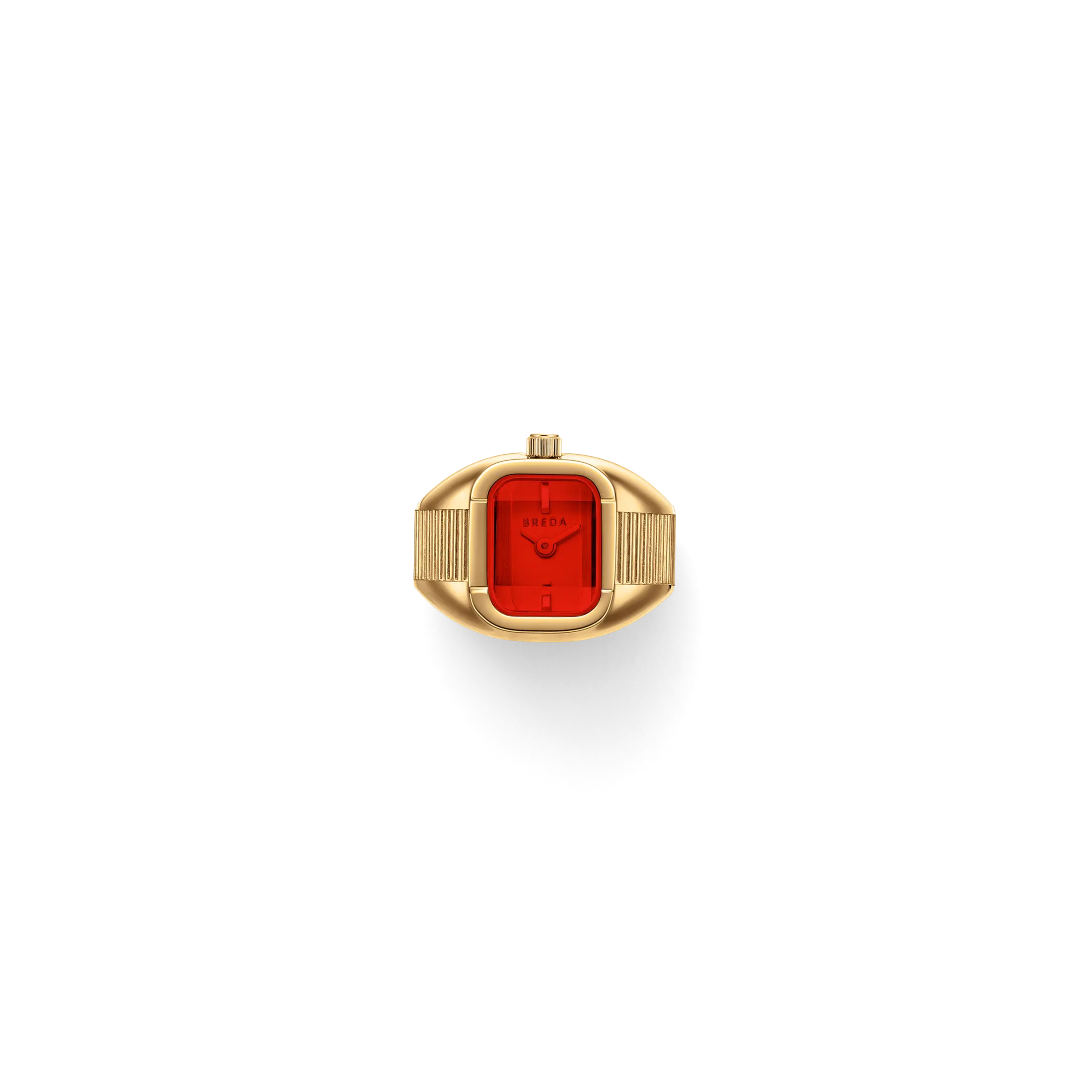 Nocturne Time Ring - Deep Gold/Flame