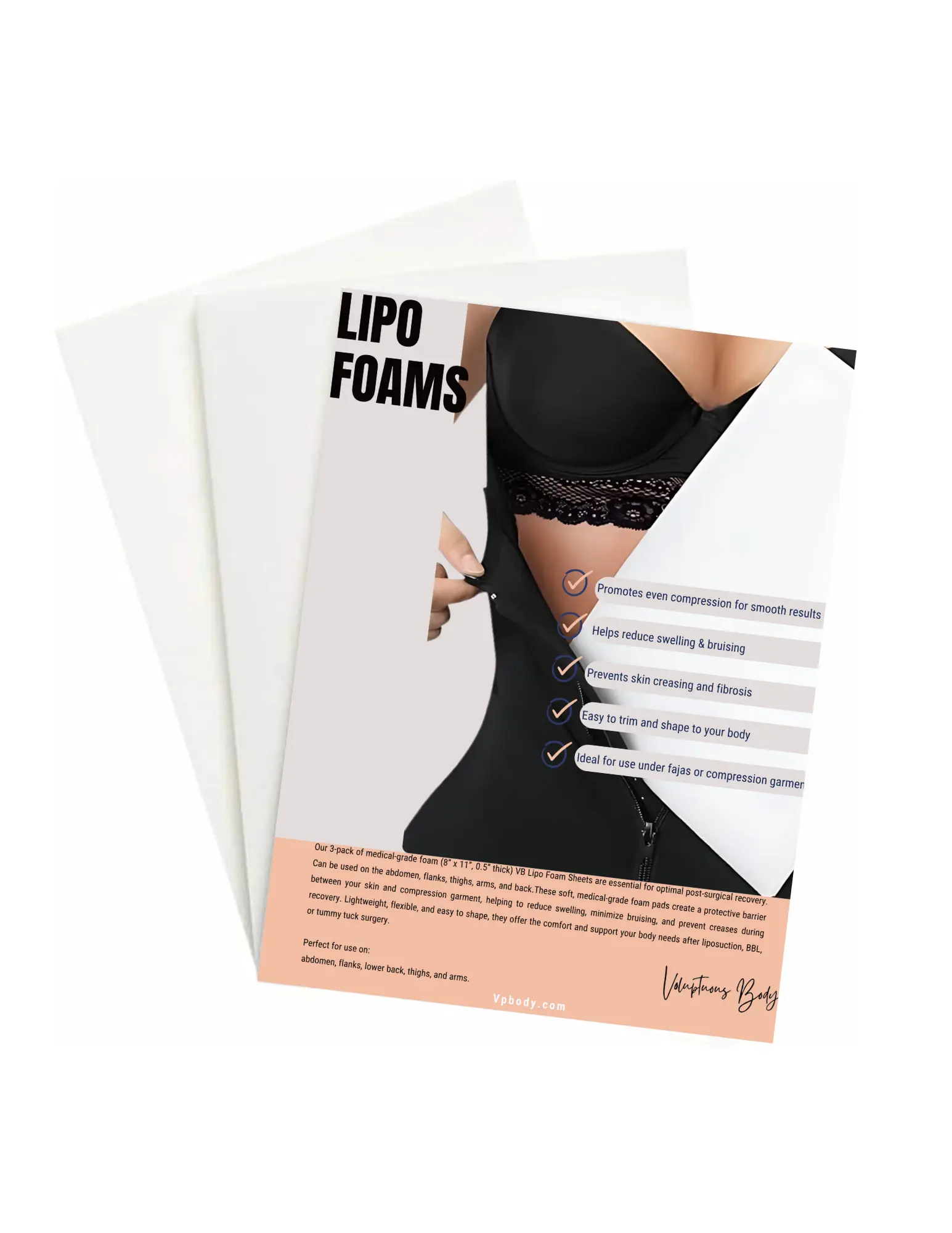 VB Lipo Foam Sheets (3-Pack) VB Lipo Foam Sheets (3-Pack)
