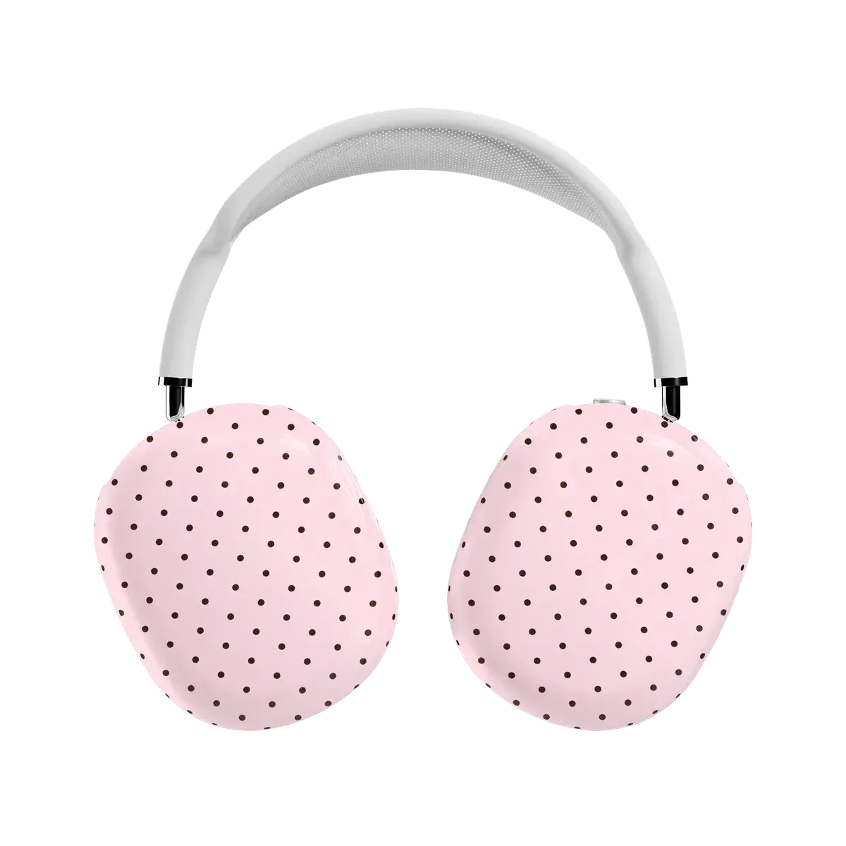 Casely AirPods Max Case | Snap-On Hard Shell Covers | On the Dot | Pink Polka Dot