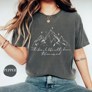 To The Stars Who Listens ACOTAR Comfort Colors Shirt, ACOTAR Night Court Sweats, Court of Thorns and Roses Tee, SJM Merch, Velaris City of Starlight Shirt, Bookish Sweatshirt, Book Lover Gift