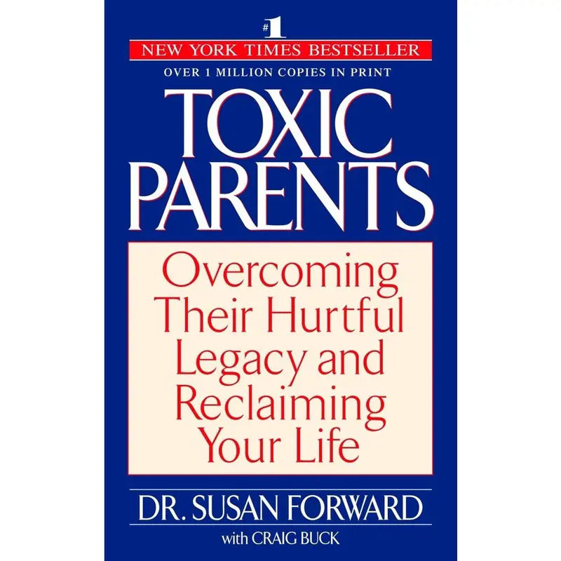 USED Book - Toxic Parents: Overcoming Their Hurtful Legacy and Reclaiming Your Life by Susan Forward (320pp, Bantam Paperback, English, Good Condition) - Adults of Toxic Parents Guides, Threat/Guilt Cues Help, Emotional Independence Steps, Toxicparent Q’s