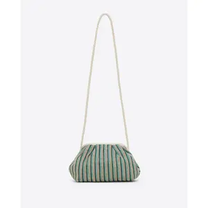 Frame Textured Clutch
