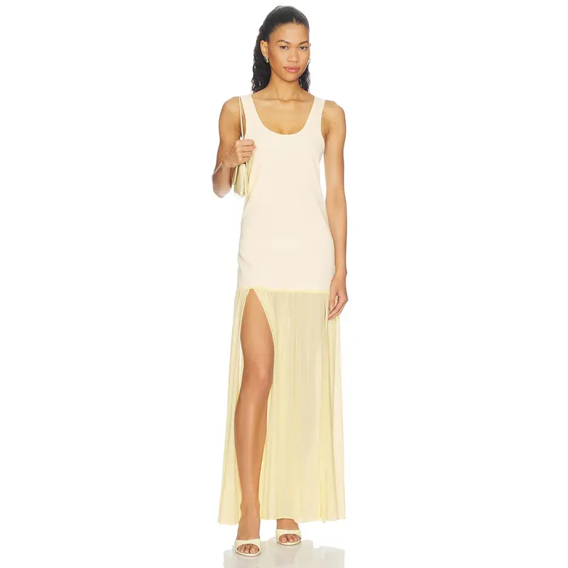 butter yellow dress - TikTok Shop