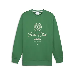 PUMA Mens Porsche Legacy Lifestyle Crew Casual - Green