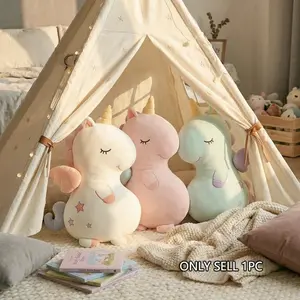 Starry Unicorn Plush Toy Soft Stuffed Animal Cute Unicorn Room Decor Children Birthday Gift Mother's Day Present