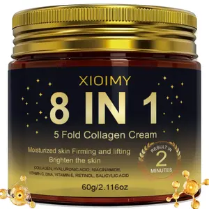 60g Collagen Moisturizing Firming Face Cream, Skincare, Youthful Skin, Strong Hydration, Smooth Tightened Soft Facial Care