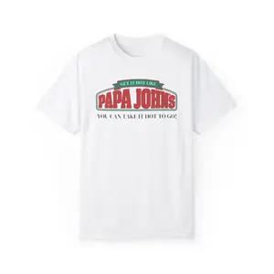 Chappell Roan Papa John's Femininomenon Comfort Colors Tshirt Oversized