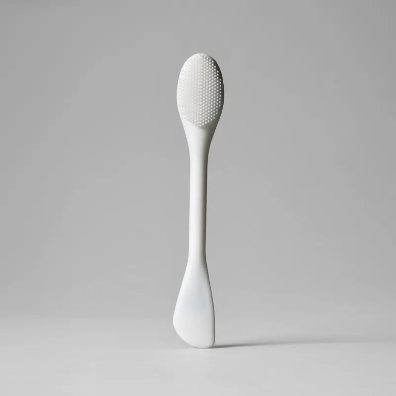 SKINN Cosmetics Pore Polishing Wand Facial Skincare Applicator Dual- Sided Cleansing Comfort BPA-free silicone Tool