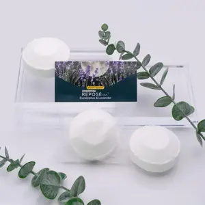 Repose Eucalyptus Shower Steamer With Lavender Essential Oil Blend Scented Body Care for Comfort