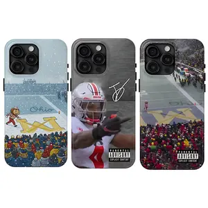 (HOT) Ohio Football Phone Case, Jeremiah Smith Flips Off Michigan Phone Case